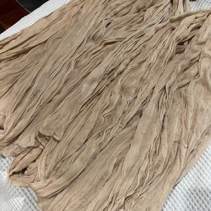 12 beige cheesecloth table runners (118” ~ 9.8 feet each)